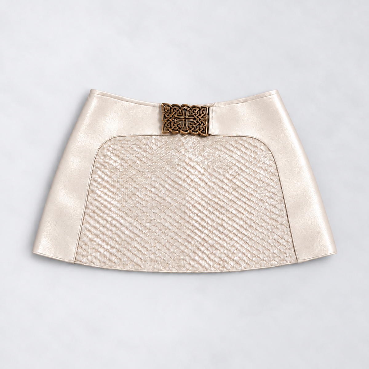 Selena Cut-Out Skirt — Pearl Scales (Presale)